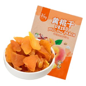 孔哥黄桃干80g网红蜜饯零食果干孕妇儿童办公室休闲小吃