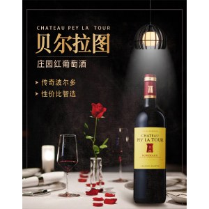 法国贝尔拉图庄园红葡萄酒 2021 Chateau Pey La Tour