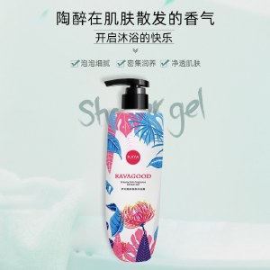 KAVAGOOD 卡瓦库德 梦幻魅肤香氛沐浴露持久留香女男士专用沫浴乳780ML/瓶